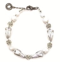 Bracciale Antica Murrina Venezia Donna Nivis in Acciaio chirurgico (316L) BL5NAI2602